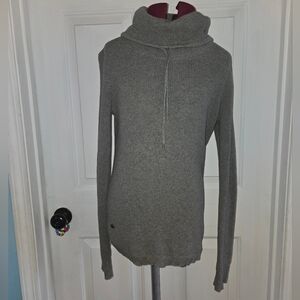 Lauren Ralph Lauren Gray Knit Women Sweater